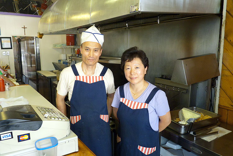 Owners John and Grace Im, San Leandro's cheese steak ambassadors.